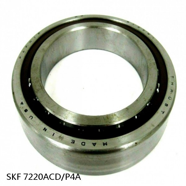 7220ACD/P4A SKF Super Precision,Super Precision Bearings,Super Precision Angular Contact,7200 Series,25 Degree Contact Angle