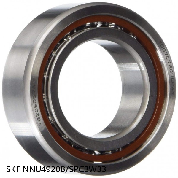 NNU4920B/SPC3W33 SKF Super Precision,Super Precision Bearings,Cylindrical Roller Bearings,Double Row NNU 49 Series