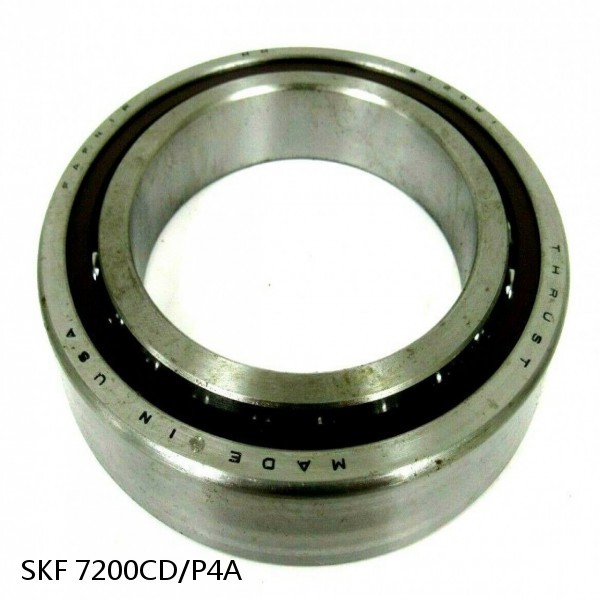 7200CD/P4A SKF Super Precision,Super Precision Bearings,Super Precision Angular Contact,7200 Series,15 Degree Contact Angle