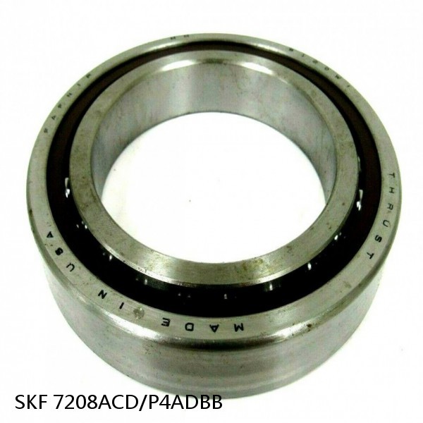 7208ACD/P4ADBB SKF Super Precision,Super Precision Bearings,Super Precision Angular Contact,7200 Series,25 Degree Contact Angle