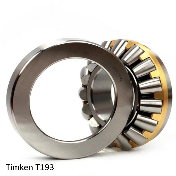 T193 Timken Thrust Tapered Roller Bearing